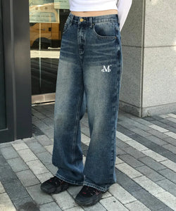 ネラワイドデニムパンツ