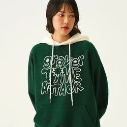 [UNISEX]TIME-ATTACK Color Block Hoodie