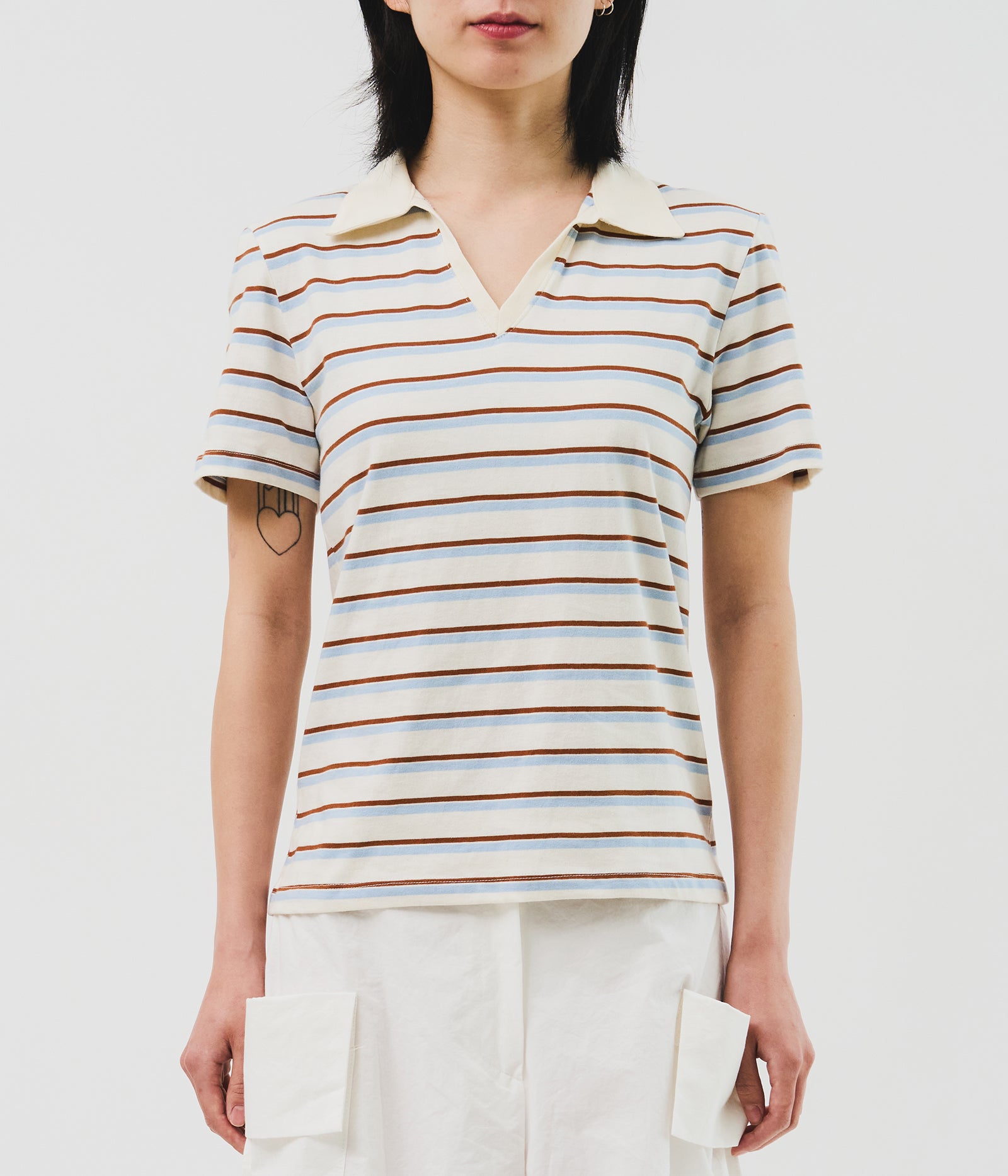 (W) Bettie Stripe Top (2color)