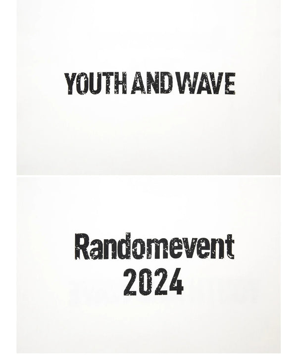 RANDOMEVENT SS24 YOUTH AND WAVE PRINTED SS T-SHIRT 24SS4515