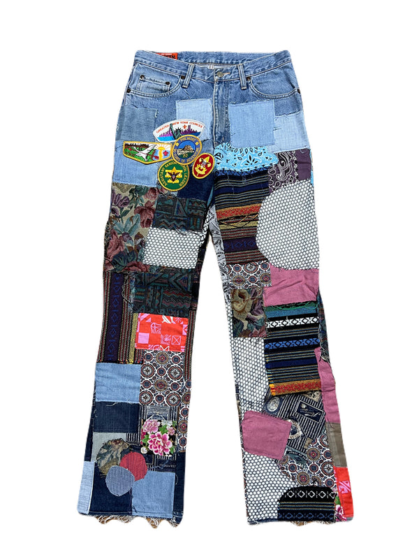 PATCHWORK DENIM