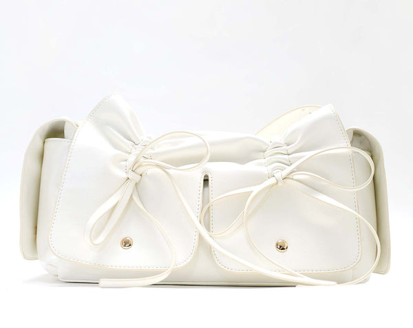 Square Ribbon Crossbody Bag(2colors)