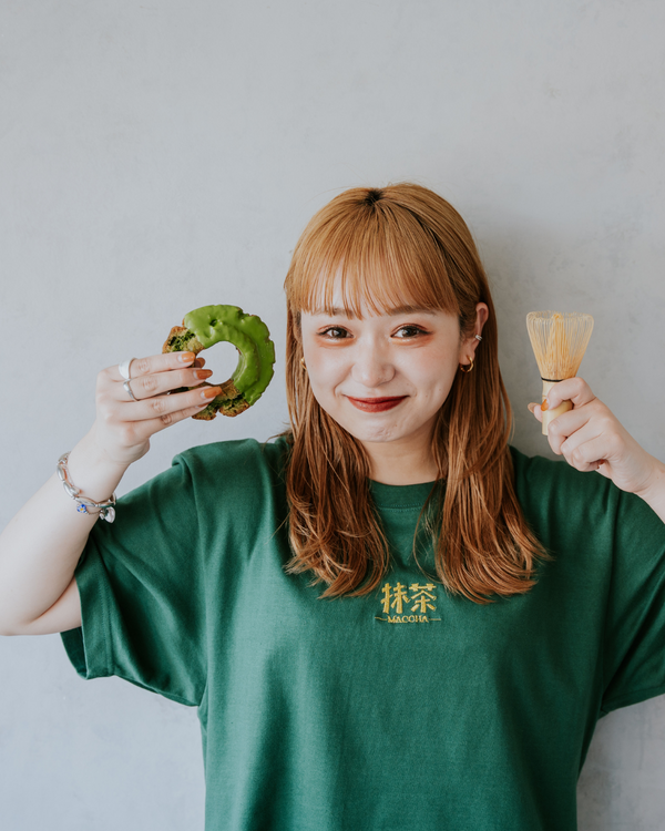 ふくだ抹茶刺繍Tshirt