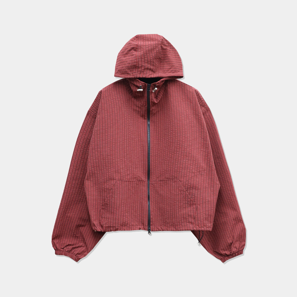 Tree Check Hooded Jacket (2color)