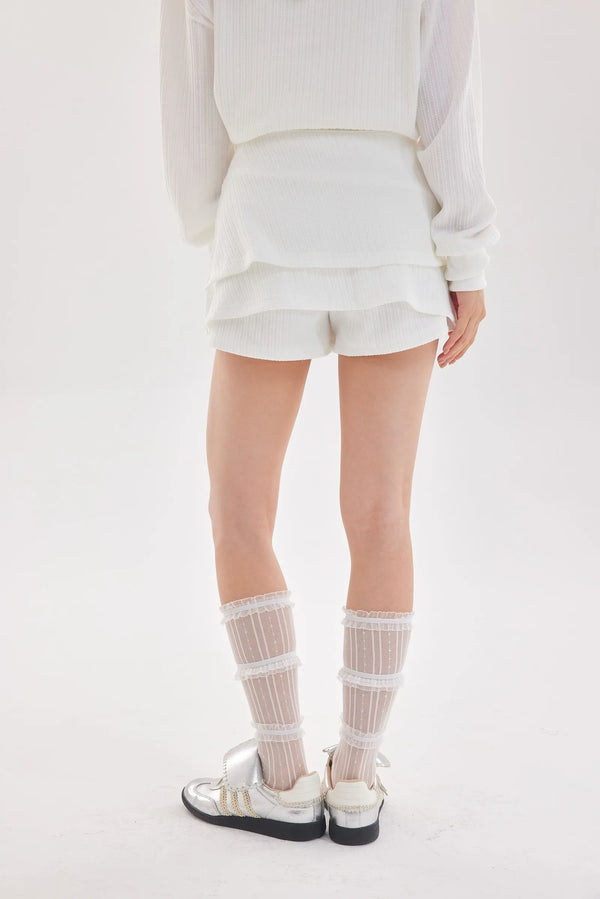 オフザクロックショーツ (ホワイト)