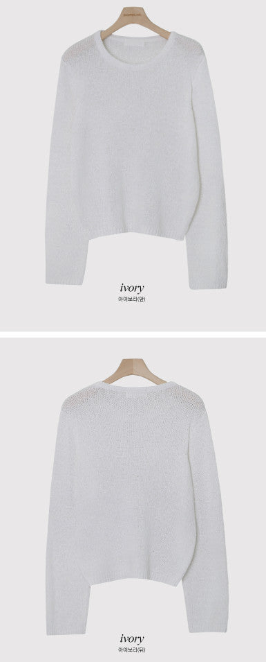 LE Loose Fit Round Knit (5color)