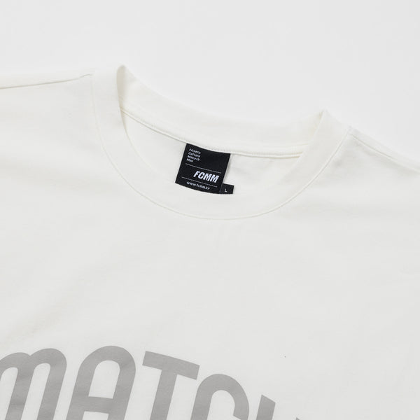 TENNIS MATCH T-SHIRT - WHITE