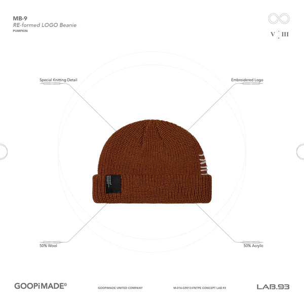 “MB-9” RE-formed LOGO Beanie