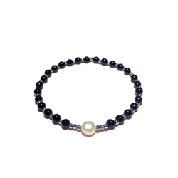 Kichikichiyaya Bracelet 010 Black Pearl
