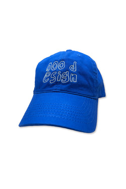 000 Design Ball Cap / Blue