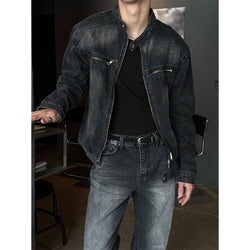 [PROMOTION] Domingo biker denim jacket (2color)