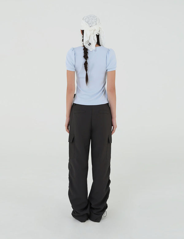 OFFICIAL STRING CARGO PANTS(CHARCOAL)