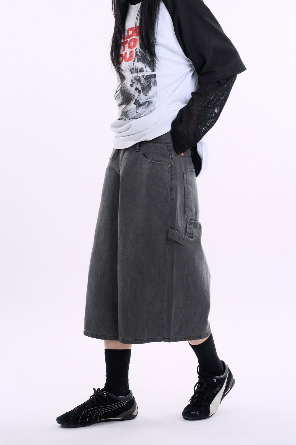 Fury maxi carpenter bermuda pants