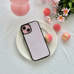 PINK Circle EPOXY CASE