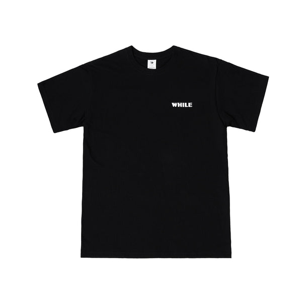 TURTLE LOGO T-SHIRTS - BLACK