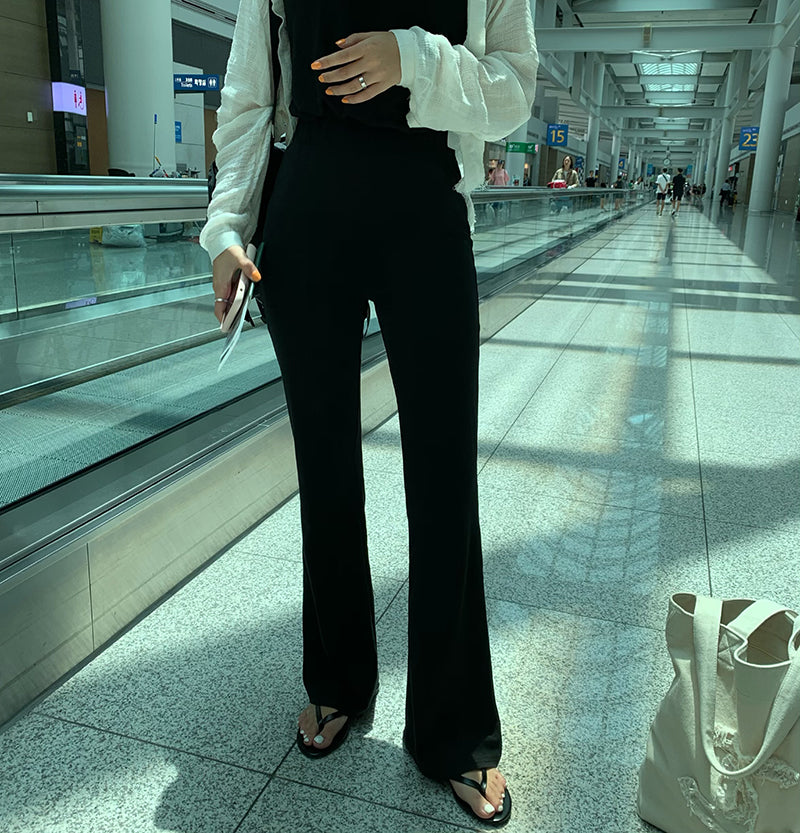 [MADE] Airport banding long pants