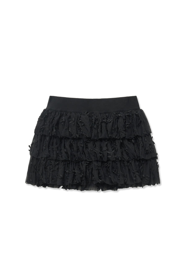 ribbon skirt (black)