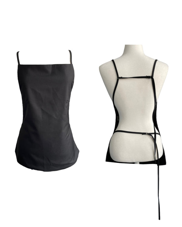 pin apron bustier