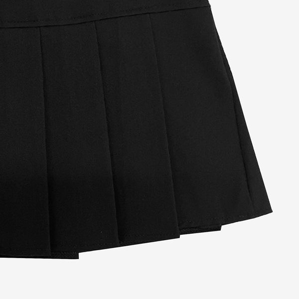 Joanne Belt Pleats Skirt