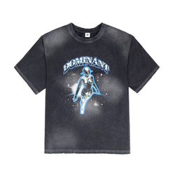 スペースムードウォッシングTシャツ　ブラック