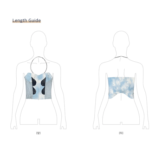 DENIM CORSET TUBE TOP_LIGHT BLUE