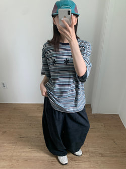 シドニーストライプTシャツ (2color)