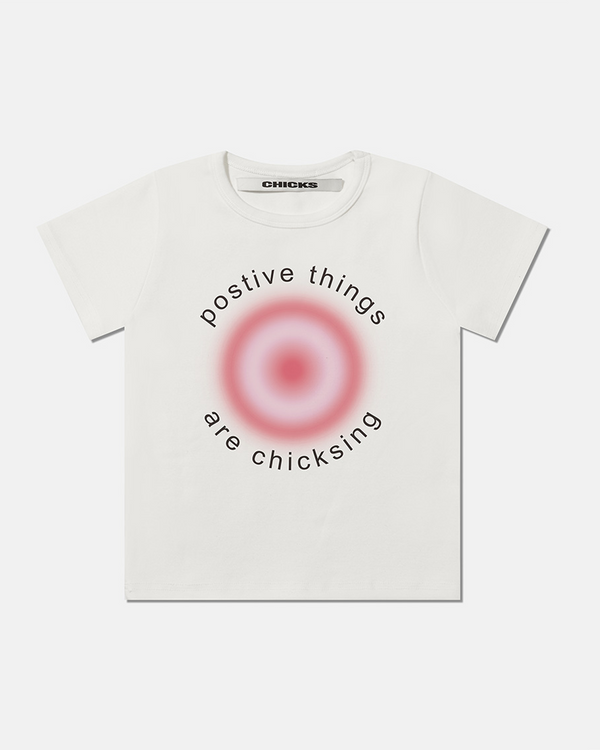 POSITIVE PINK CROP TOP