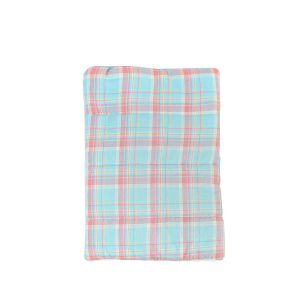 Pillow Notebook Pouch_tartan sky