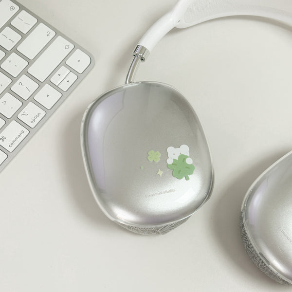 [AirPods Max] Clover bear hard case (1set)