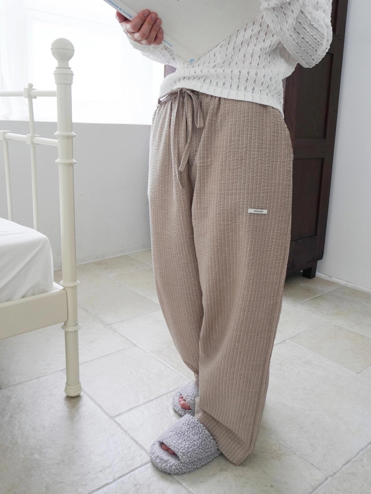Cosymosy Banding Pajamas Pants - 3 Color