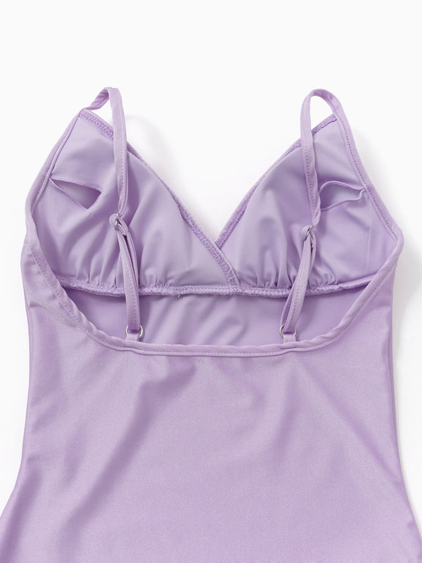 Breeze flare swimsuit (Lilac)