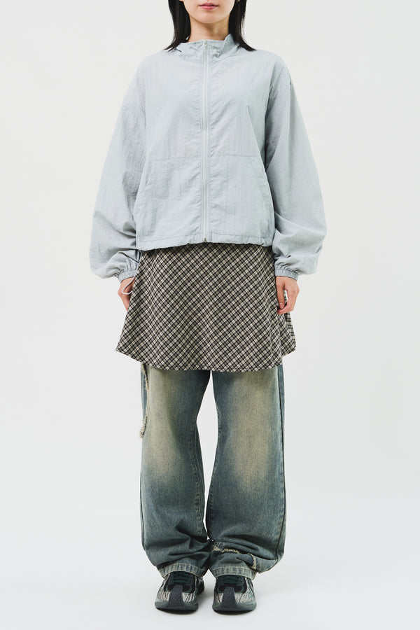 (W) Moco Check Skirt (2color)