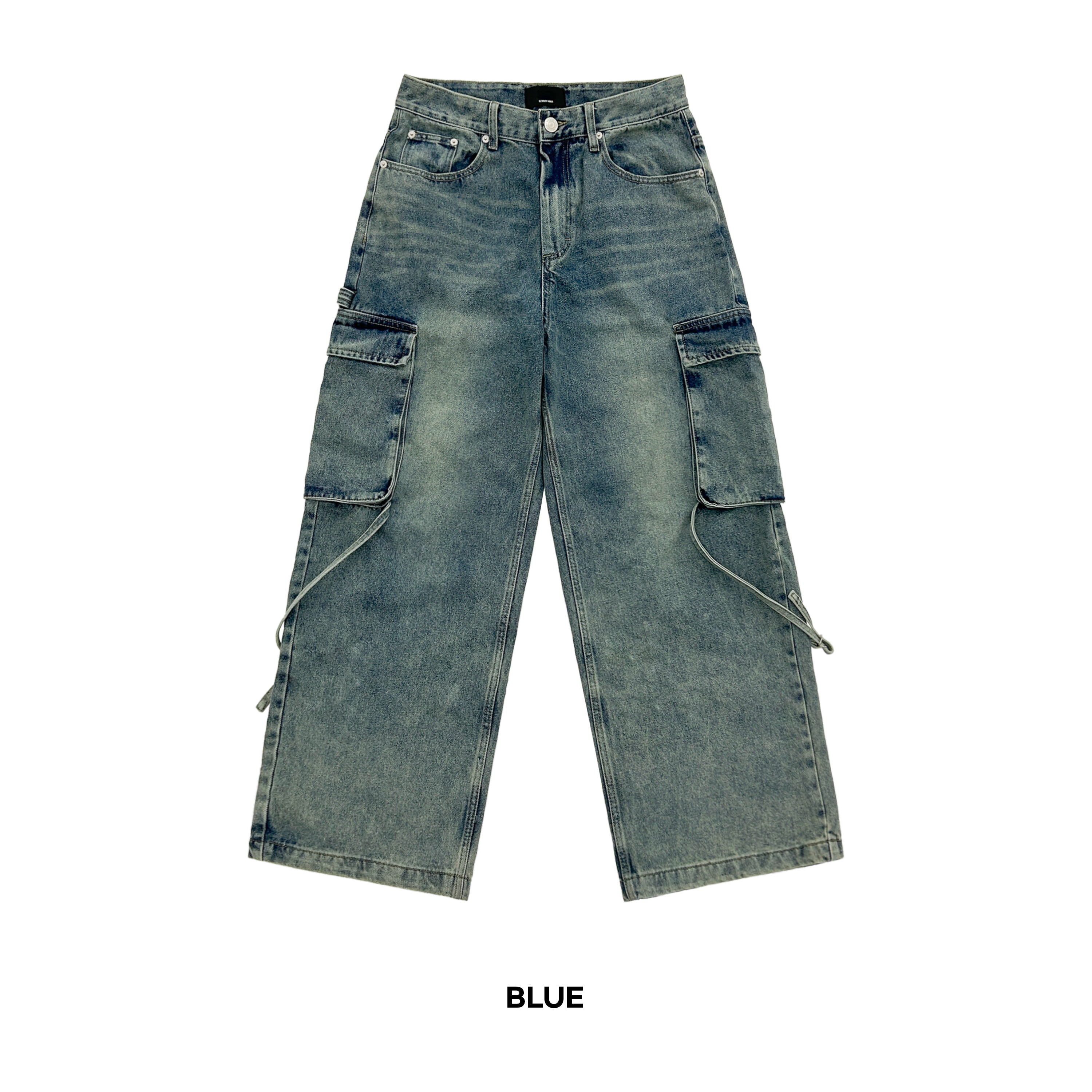 Reflector Strap Cargo Denim PT - 1C