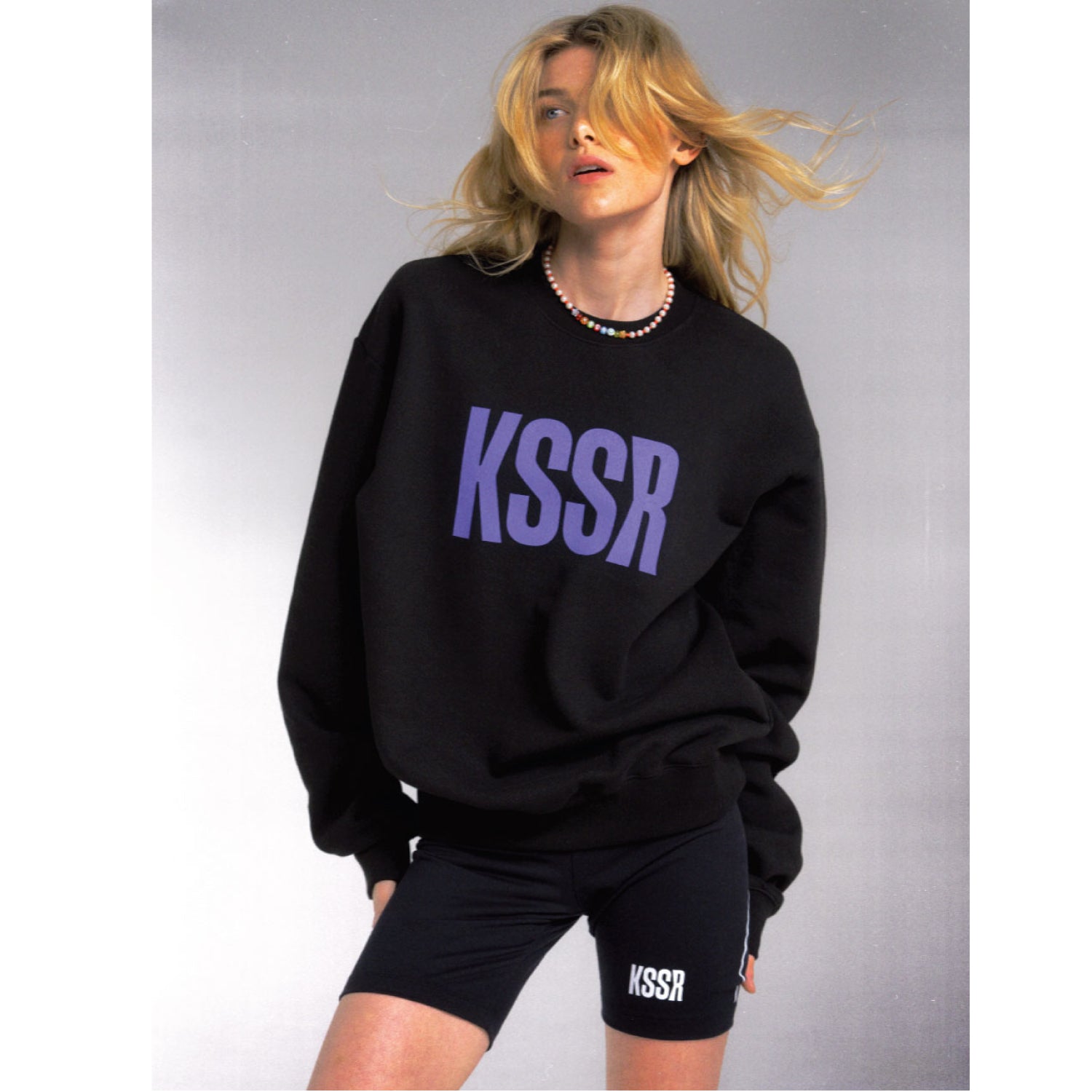 KSSR Logo Sweatshirt Black