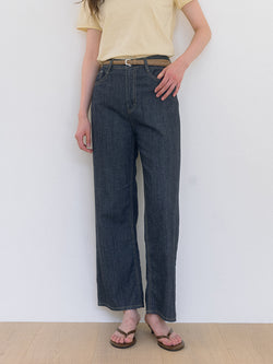 LM21 Semi Wide Indigo Pants