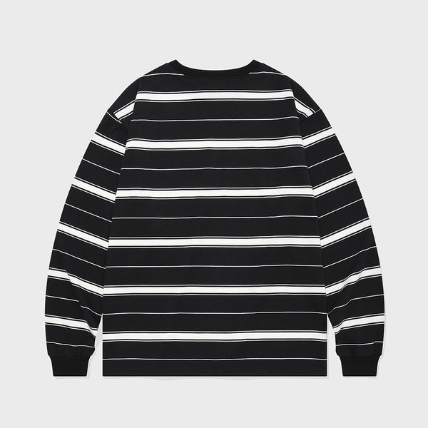 SP_ALTERNATE_STIRPE_LONG_SLEEVE (BLACK, CHARCOAL, IVORY)