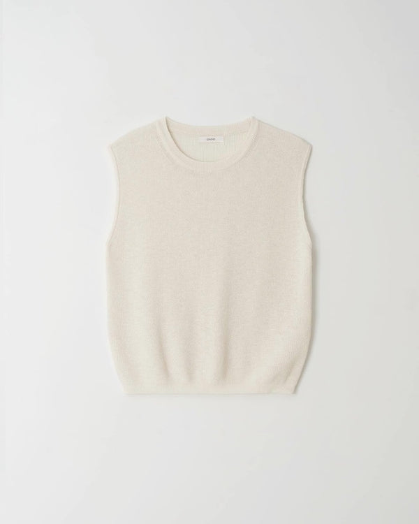 summer sleeveless (ivory)