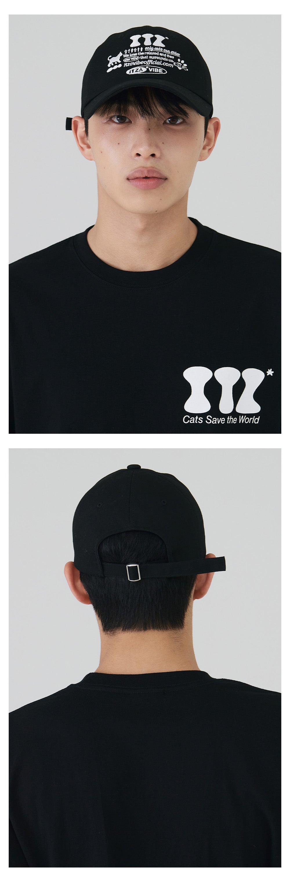 ITZ OFFICIAL LOGO BALL CAP - BLACK