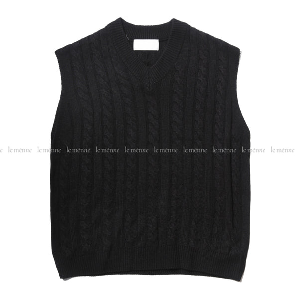 LMN Kelley Twisted Mood Vest Knitwear (5 colors)