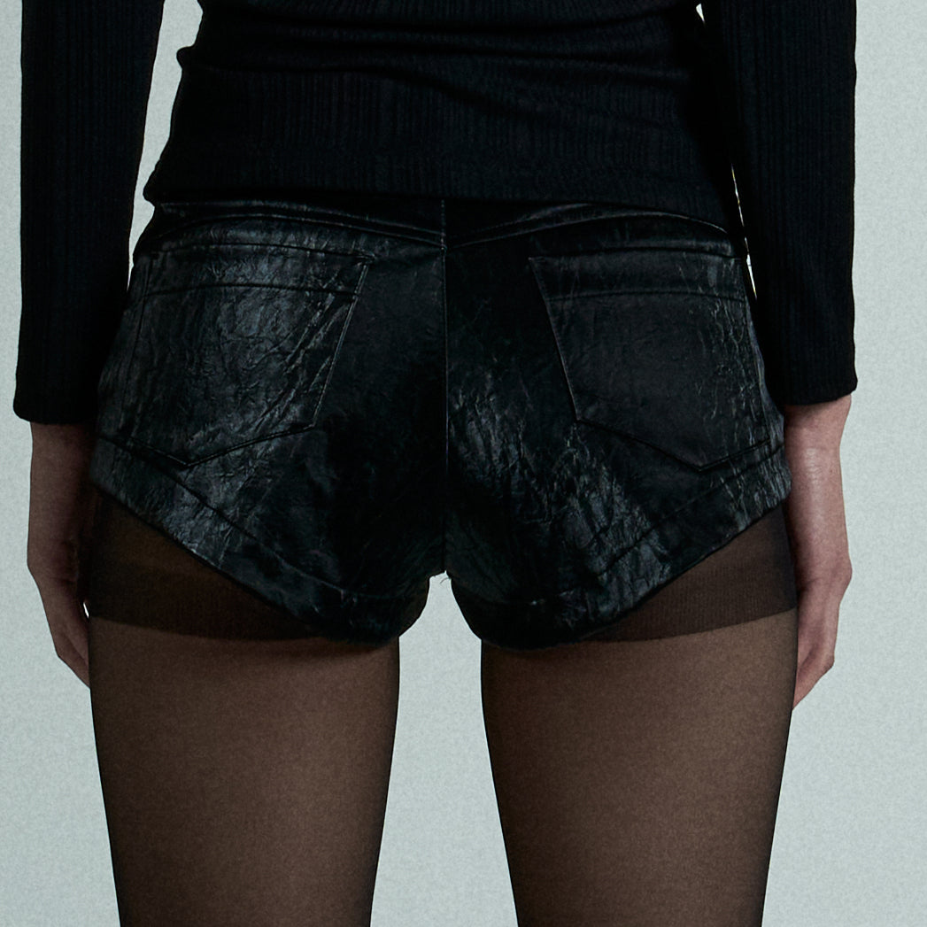 Zipped Short Pants