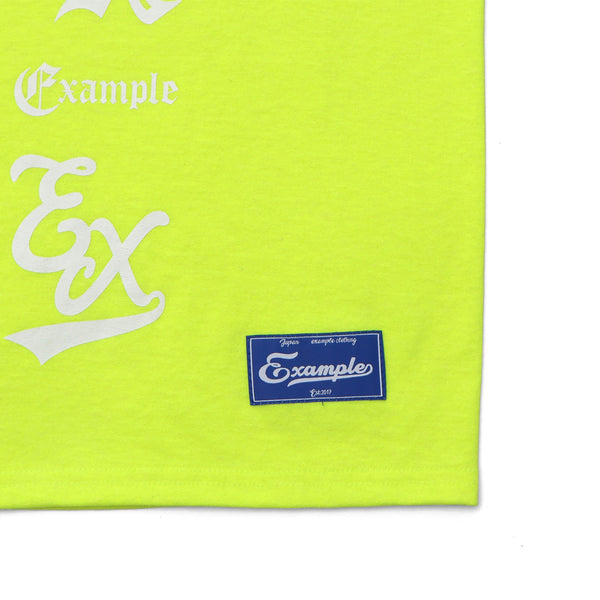 EXAMPLE STRAIGHT LOGO S/S TEE