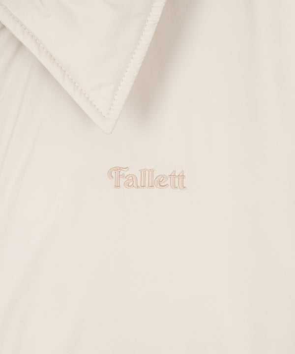 CROP PADDED BLOUSON JACKET IVORY