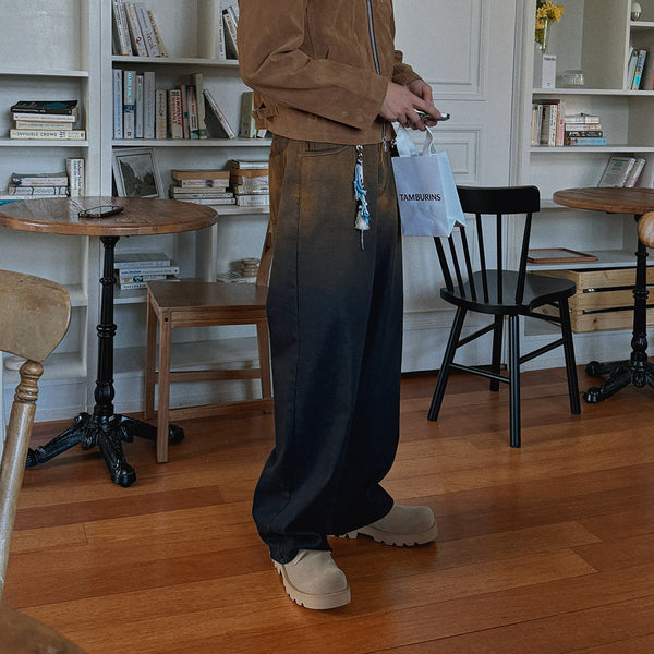 ASCLO Rust Gradation Denim Pants (2color)