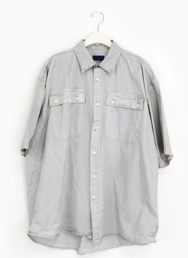 (UNISEX)Lavender Breeze Box Shirt(4colors)