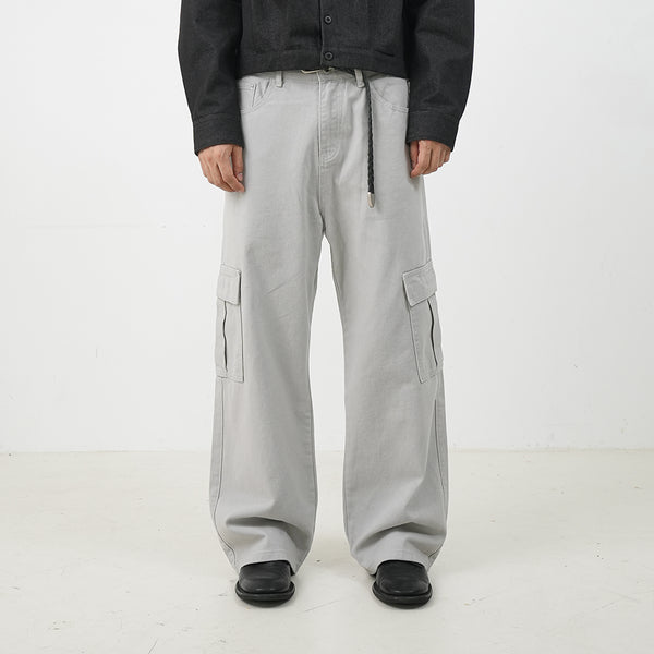 Basic cargo cotton pants 5color