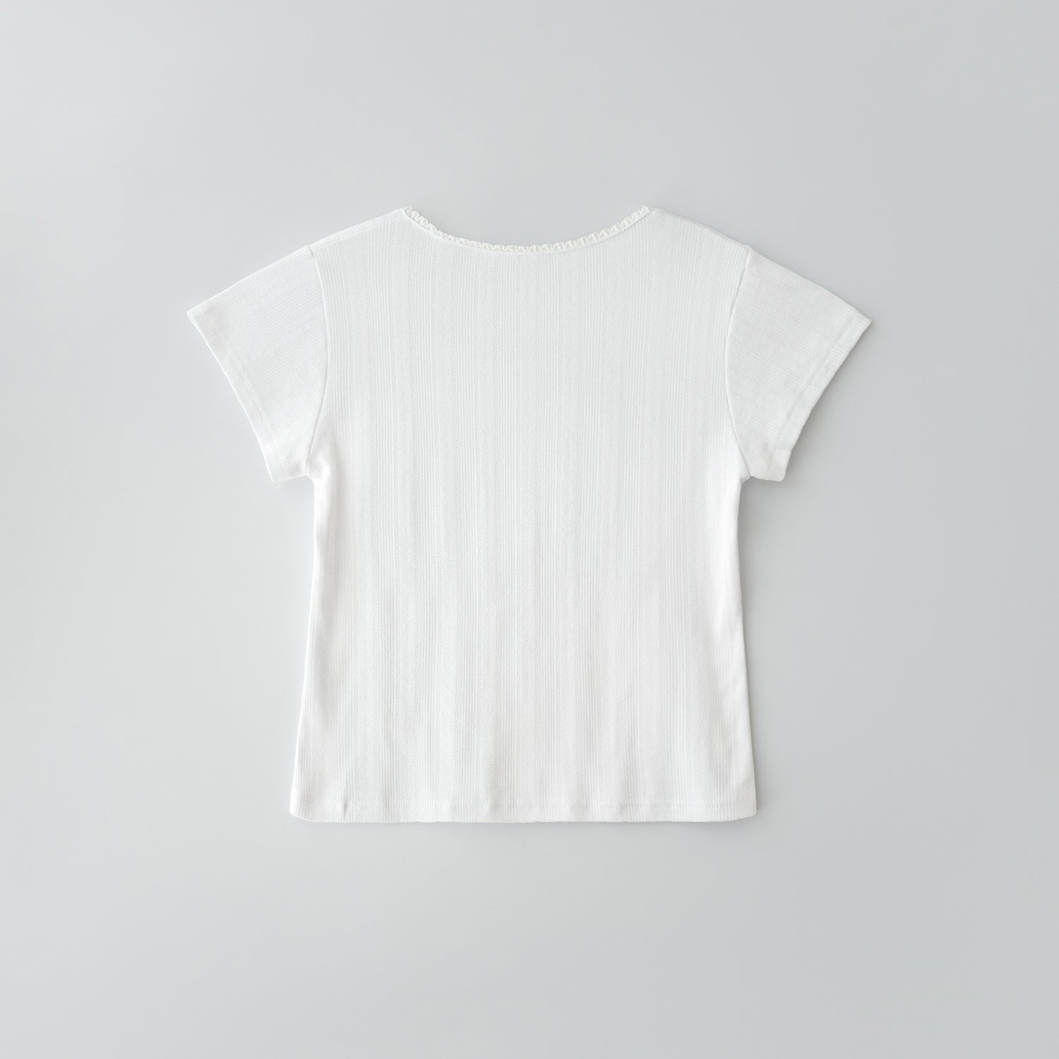 Pure lace t-shirt (white)