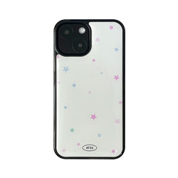 Pastel star epoxy bumper case(white)