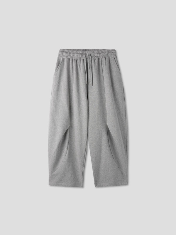 Wave tuck balloon pants 2color