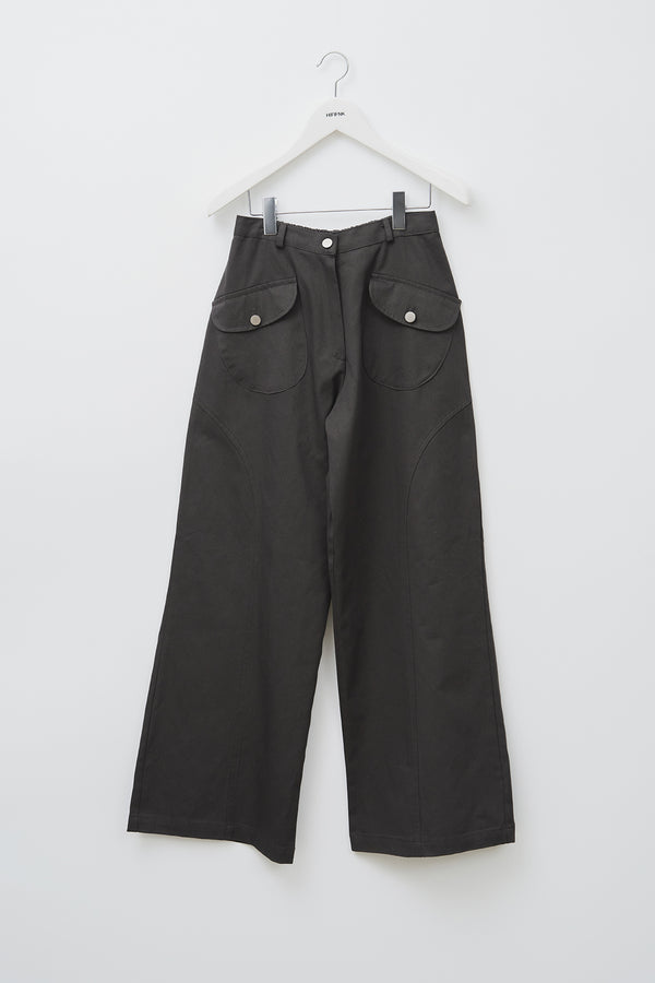 (W) Round Pocket Pants (3color)