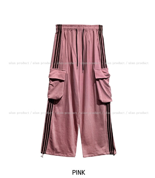 Color Track Big Pocket Training Pants